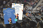 Graduation Party Invitations, an Invitation Template by Anna Design Studio (Thumbnail 1 of 7)