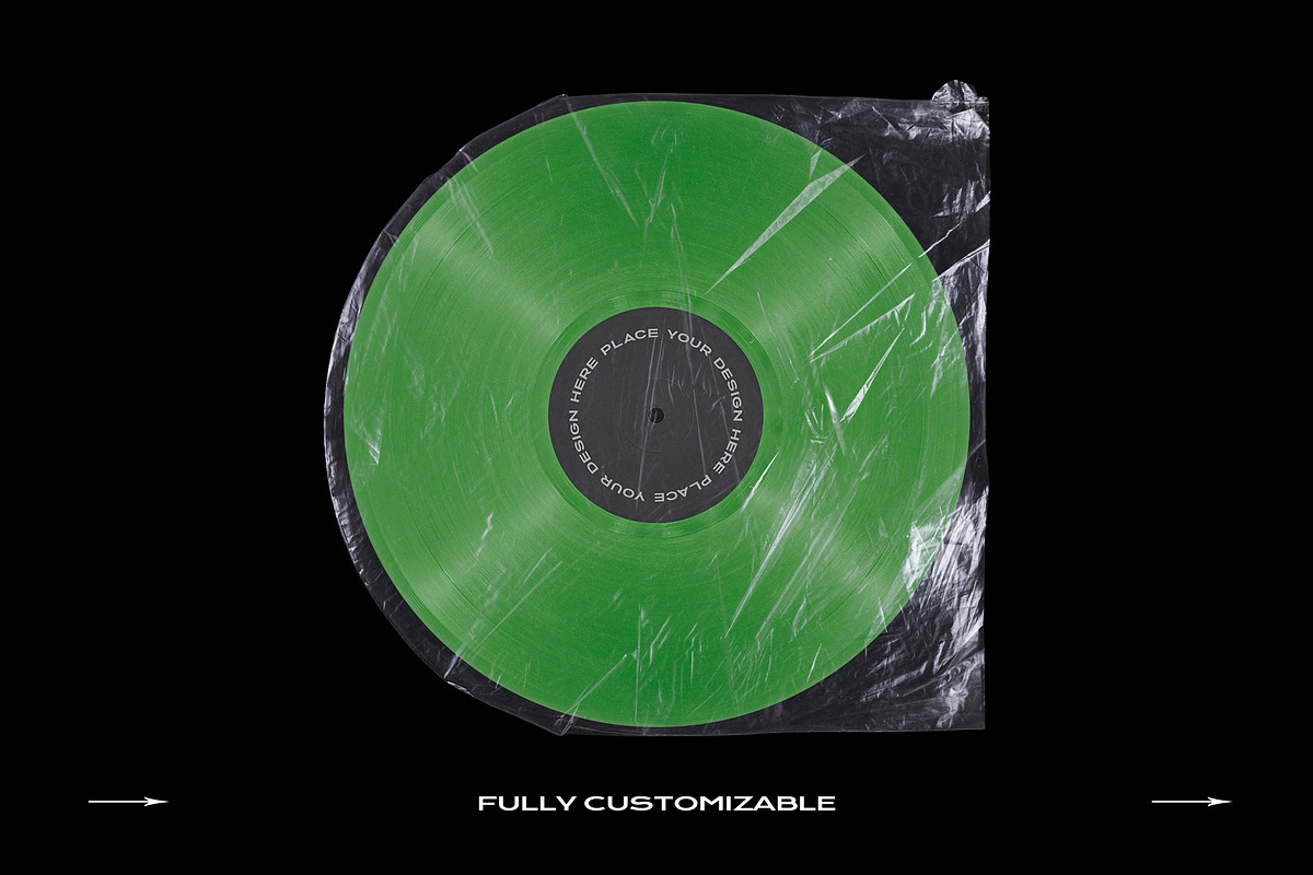 Vinyl Mockup Bundle Template Record, a Product Mockup by PrintPixel (Photo 25 of 56)