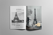Travel Magazine Layout, a Magazine Template by Swayang (Thumbnail 8 of 23)