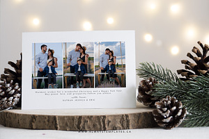 Christmas Card Template CC144