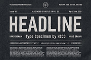 Alderwood, a Sans Serif Font by Hustle Supply Co. (Thumbnail 1 of 8)