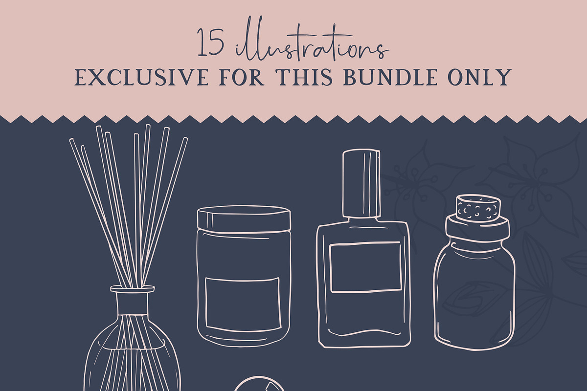 BOTANY BUNDLE - 6in1, a Food Illustration by amber&ink (Photo 18 of 19)