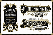 NS Emhericans + Extras, a Serif Font by Novisouldado (Thumbnail 11 of 14)