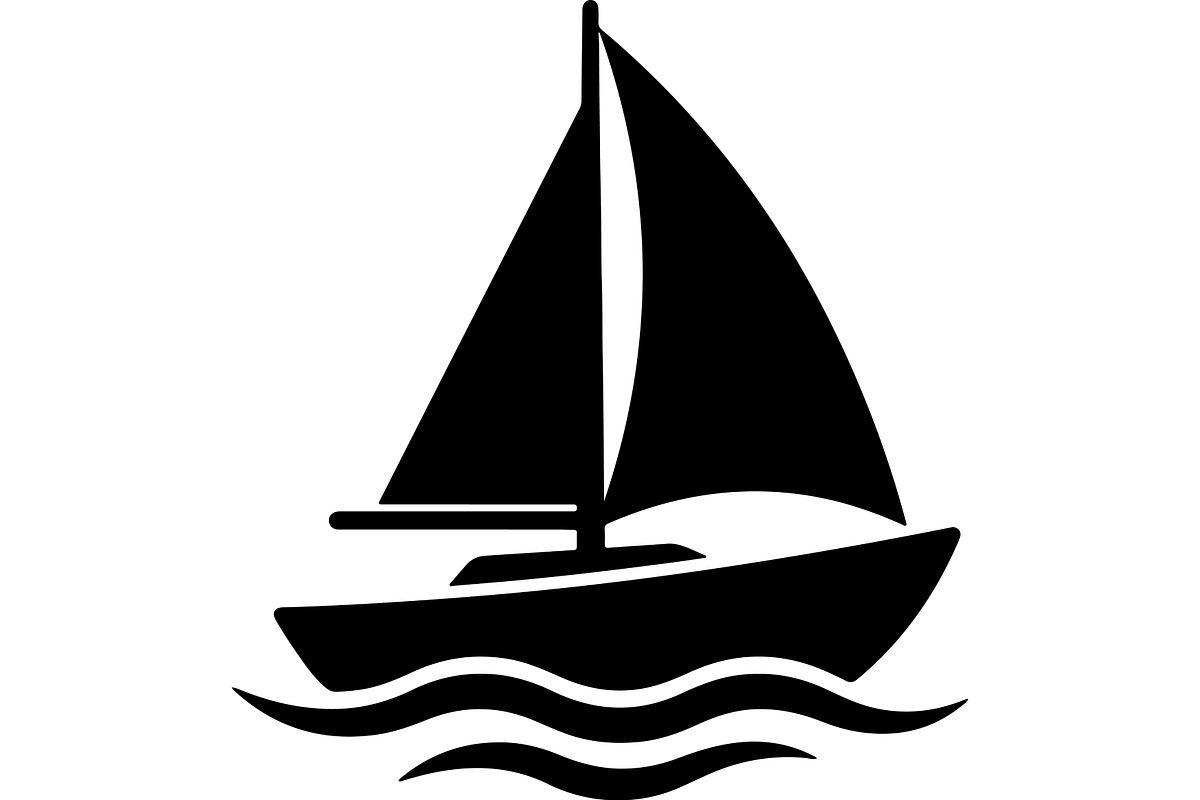 Sailboats and Sailing Yachts, a Transportation Illustration by jahid234 (Photo 2 of 13)