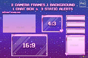 Kawaii twitch overlay package, a Social Media Template by 2SUNS (Thumbnail 3 of 3)