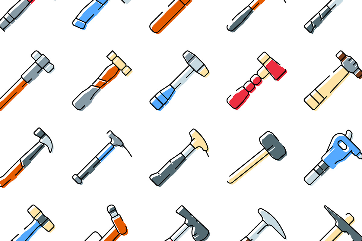 Hammer tool collection offering, an Object Graphic by pikepicture (Photo 3 of 3)