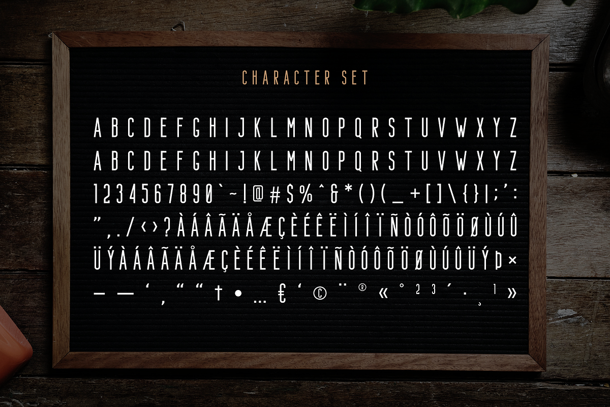 Bondie - Condensed Sans Serif preview 8