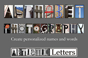 Alphabet Photography Letters A-Z, a Nature Photo by Artistic Letters (Thumbnail 2 of 2)