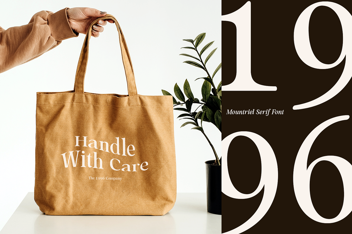 Mountriel - Classic Modern Serif, a Serif Font by Typetemp Studio (Photo 17 of 22)