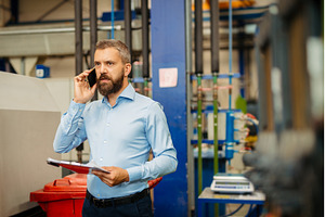 A portrait of project manager or, an Industrial Photo by HalfPoint