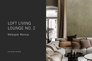 Urban Wallpaper Mockup | Lounge 2, a Household Mockup by Blixa 6 Studios (Thumbnail 1 of 7)