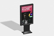 Citylight Poster Mockup, an Advertising Mockup by Unerispace (Thumbnail 2 of 5)