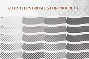 Polka Dot Halftone Procreate Brushes, a Brush Add-On by Keikoya (Thumbnail 4 of 8)