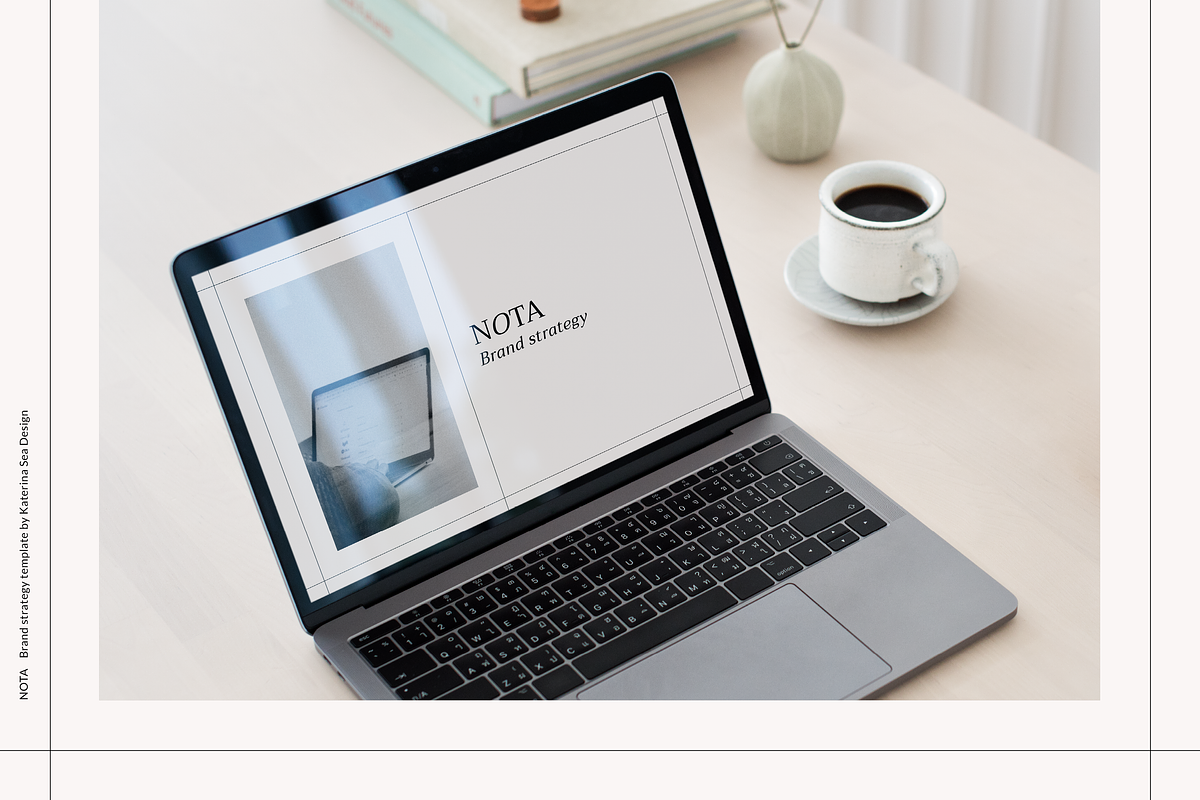 Brand strategy / Brand book template, a Marketing Template by Katerina.Sea.Design (Photo 7 of 7)