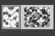 Geoshade – Monochrome Geometry, a Background Graphic by Léo Alexandre (Thumbnail 3 of 11)