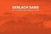 Gerlach Sans Complete Pack, a Sans Serif Font by Juraj Chrastina (Thumbnail 2 of 5)