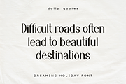 Dreaming Holiday - Minimalist Sans, a Sans Serif Font by Masyafi Studio (Thumbnail 5 of 7)