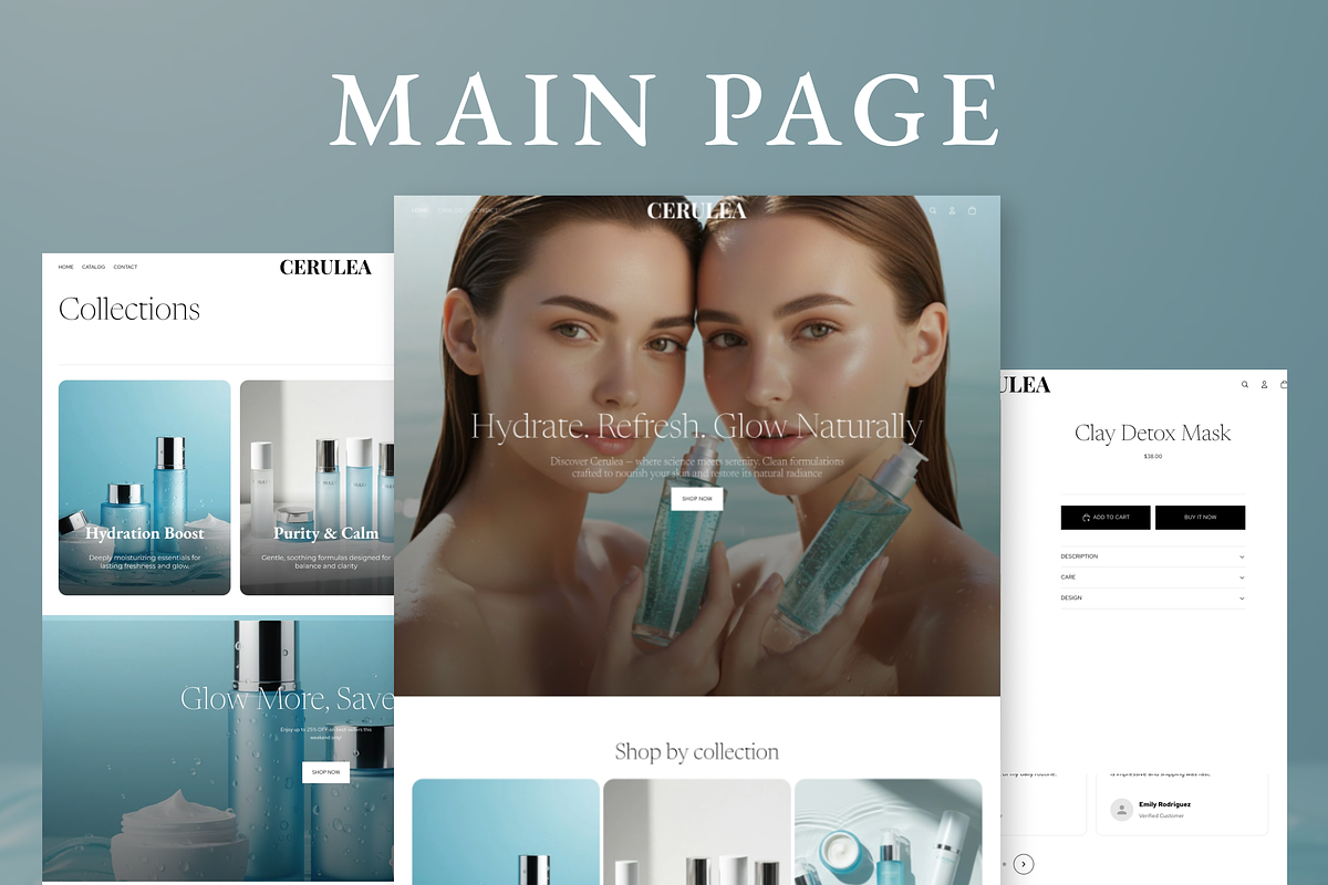 Curela Skincare Theme Shopify 2.0 preview 3