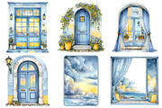 Home Door & Window Watercolor, a Graphic by CitraGraphics (Thumbnail 2 of 4)
