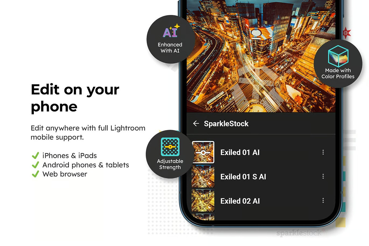 14 Glitched Lightroom Presets & LUTs, a Preset Add-On by skybluecreative (Photo 9 of 12)