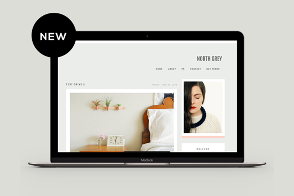 Blogger Template - North Grey, a Templates & Theme by Labinastudio