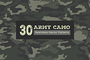 Best Camouflage Vector Patterns, a Pattern Graphic by wowpatterns (Thumbnail 1 of 6)