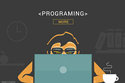 Development and Programming concept, a Templates & Theme by comica81 (Thumbnail 2 of 2)