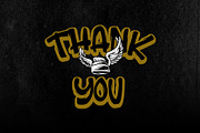 GravBOOM GRAFFITI FONT, a Blackletter Font by dansdesign (Thumbnail 6 of 6)
