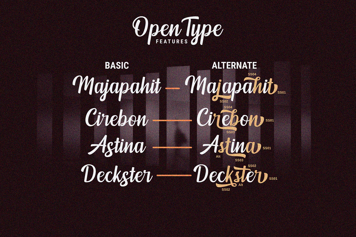Mendoan Script preview 2