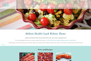 Holistic Health Coach Divi Layouts