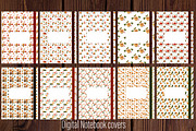 10 Food GoodNotes covers for planner, a Templates & Theme by Illustrator Space (Thumbnail 2 of 9)