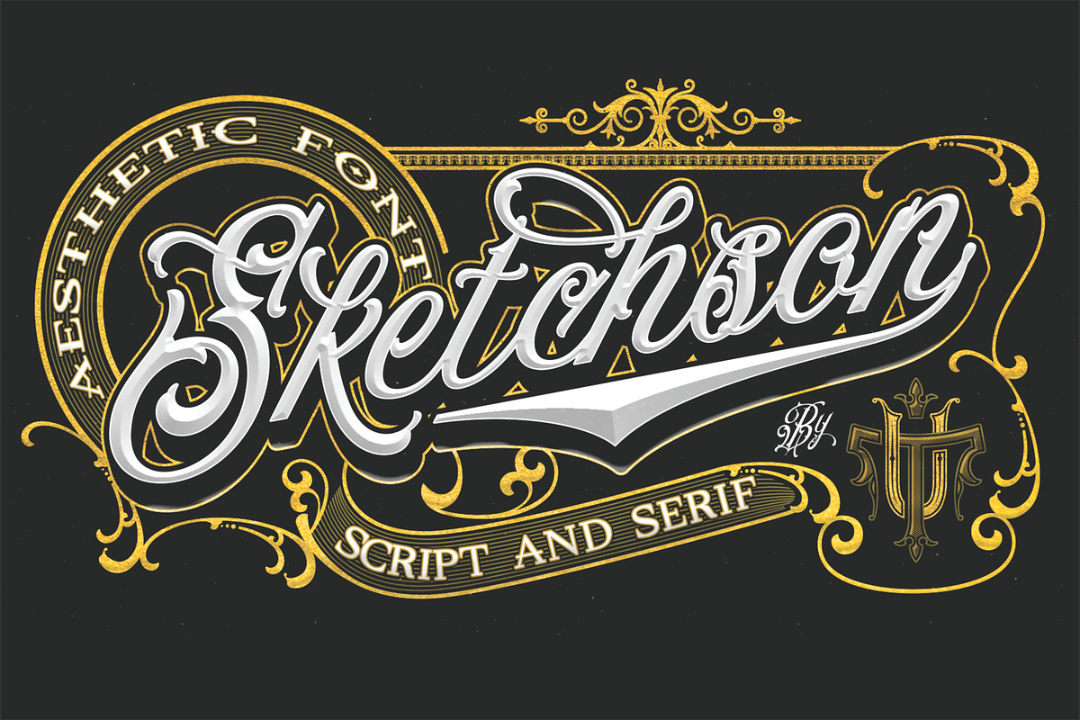 Sketchson Pack, a Serif Font by uncurve (Photo 1 of 9)