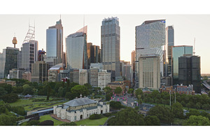 Sydney skyline rising over The, an Architecture Photo by Goinyk