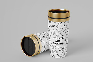 Travel Mug Mockup