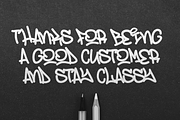 Street Rats, a Handwritten Font by asfgraphics (Thumbnail 7 of 8)