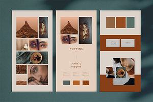 Fashion Brand Mood Boards Mockup