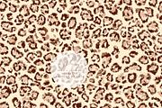 Leopard Seamless Pattern Sepia Tones, a Pattern Graphic by Pati Charm Studio (Thumbnail 6 of 8)