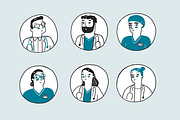 Hand-drawn Vector healthcare Set, a Healthcare Illustration by Huza Studio (Thumbnail 7 of 10)