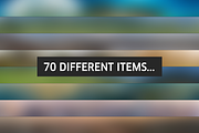 70 Panoramic Blurred Backgrounds, a Texture Graphic by Michal Chovanec (Thumbnail 3 of 5)