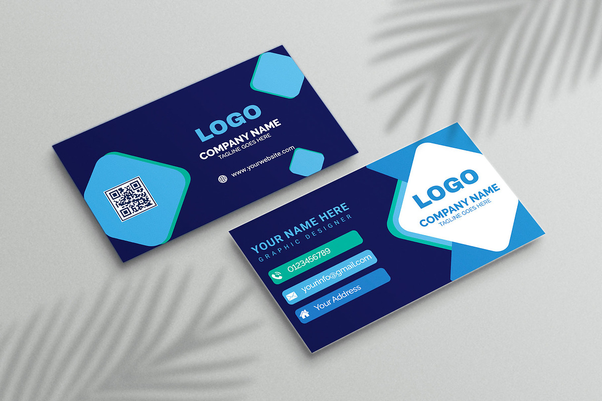 Simple business card 2023, a Business Card Template by Vitoria's Collection (Photo 3 of 4)