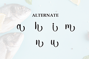 Fresh Fish | Script Font, a Handwritten Font by Scratchones (Thumbnail 8 of 9)