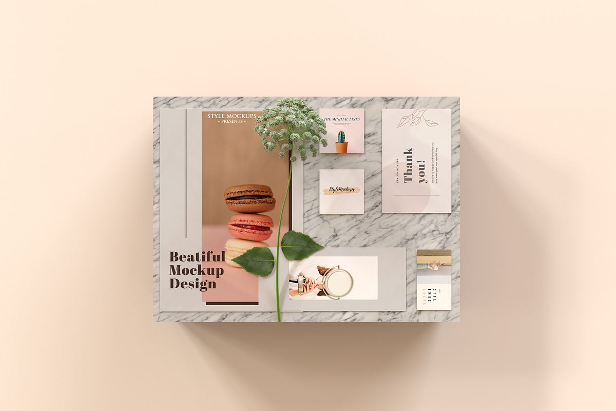 Minimal Scene Creator Mockups, a Product Mockup by StyleMockups (Photo 7 of 8)
