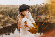 70 Natural Falling Leaf Overlays, a Layer Style Add-On by CityTurtles (Thumbnail 2 of 9)