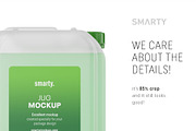 Transparent jug mockup, a Packaging Mockup by Smarty Mockups (Thumbnail 4 of 5)