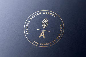 Logo Mockup Luxury