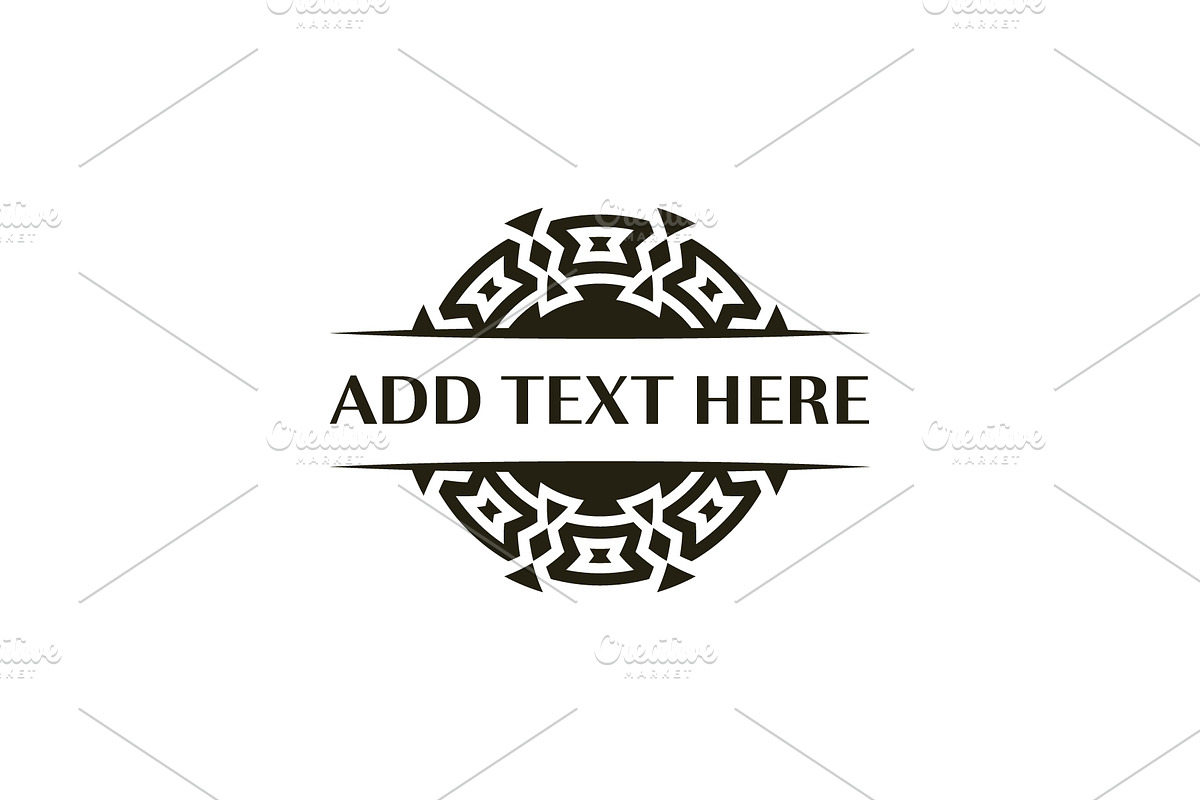 Ornamental Abstract Floral Mandala, a Branding & Logo Template by Rasagama Studio