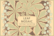 Silk Scarf Leaf Mosaic, a Pattern Graphic by Natalia0307 (Thumbnail 1 of 9)