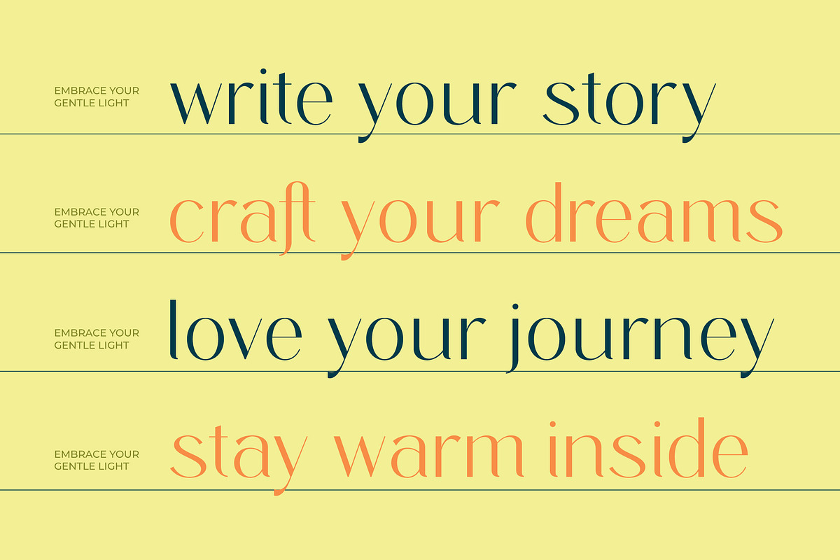 Bromlis Elegant Display Sans Serif, a Sans Serif Font by AmorfaType (Photo 3 of 11)