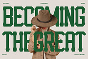 Maxgrit - Bold Vintage Display Font, a Serif Font by Brand Earth (Thumbnail 4 of 7)