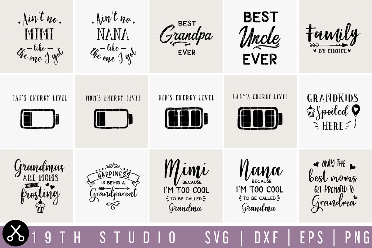 Family SVG Bundle | MB15, an Illustration by Craft House SVG (Photo 2 of 4)